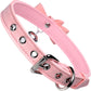 Master Series Sugar Kitty Cat Bell Collar - Pink & Silver