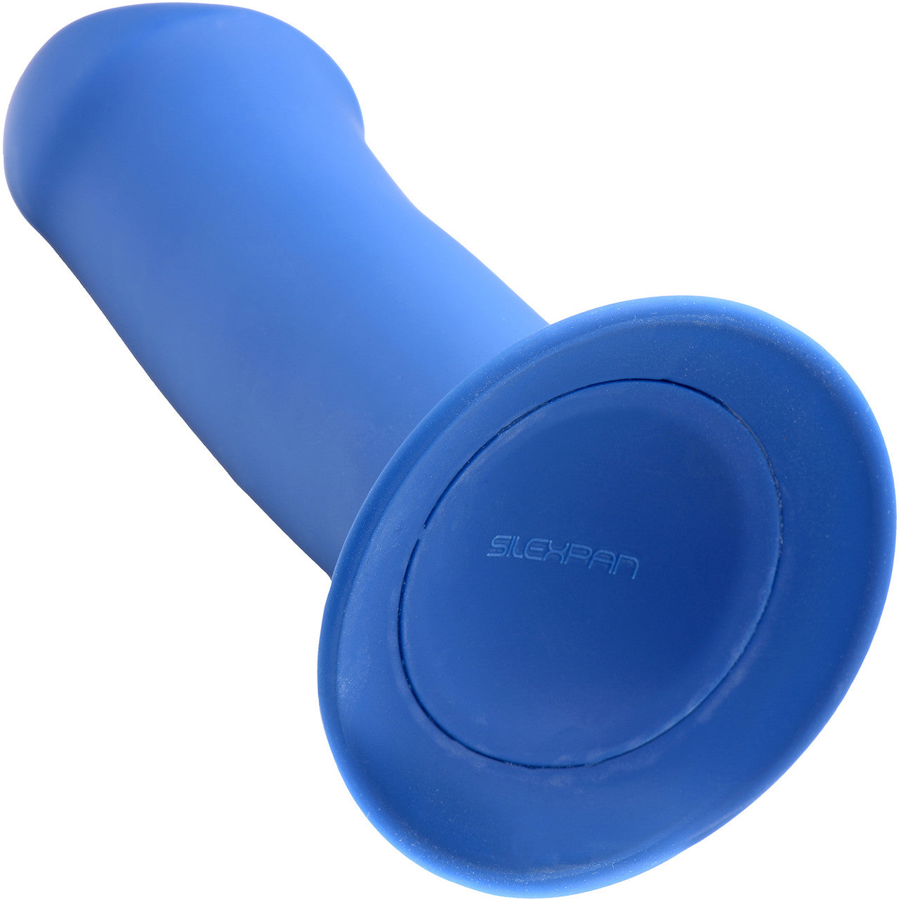 Squeeze-It Squeezable Thick Suction Cup Dildo - Blue