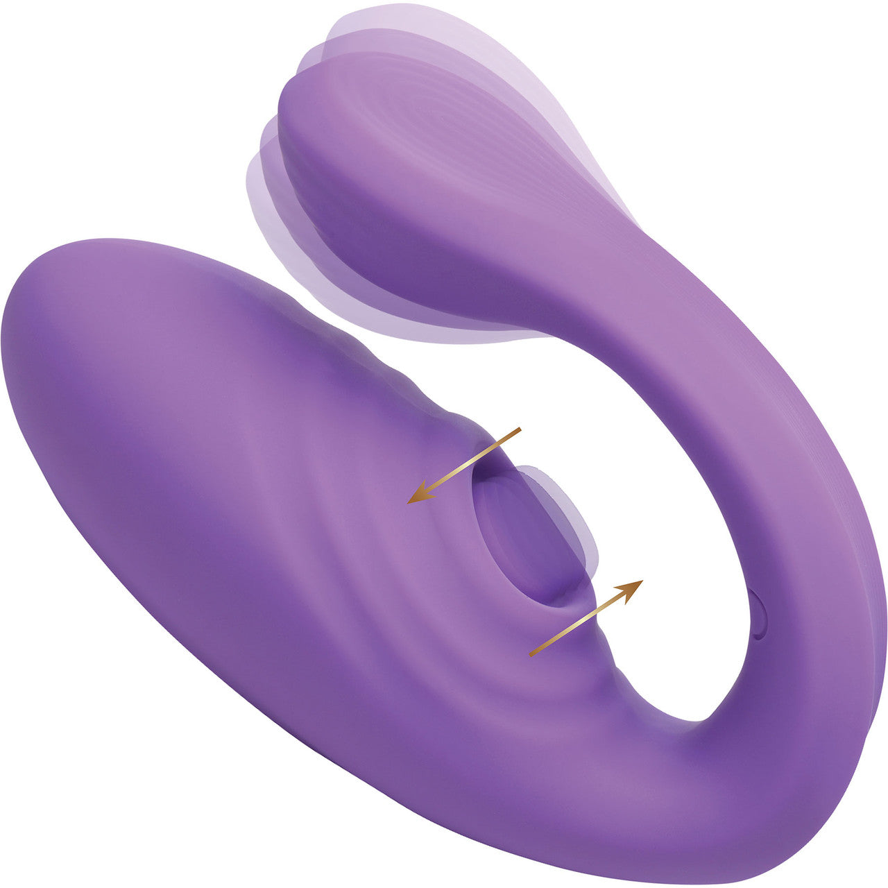 Inmi 7X Pulse Pro Pulsing Silicone Rechargeable Clitoral Stimulator With Remote - Purple