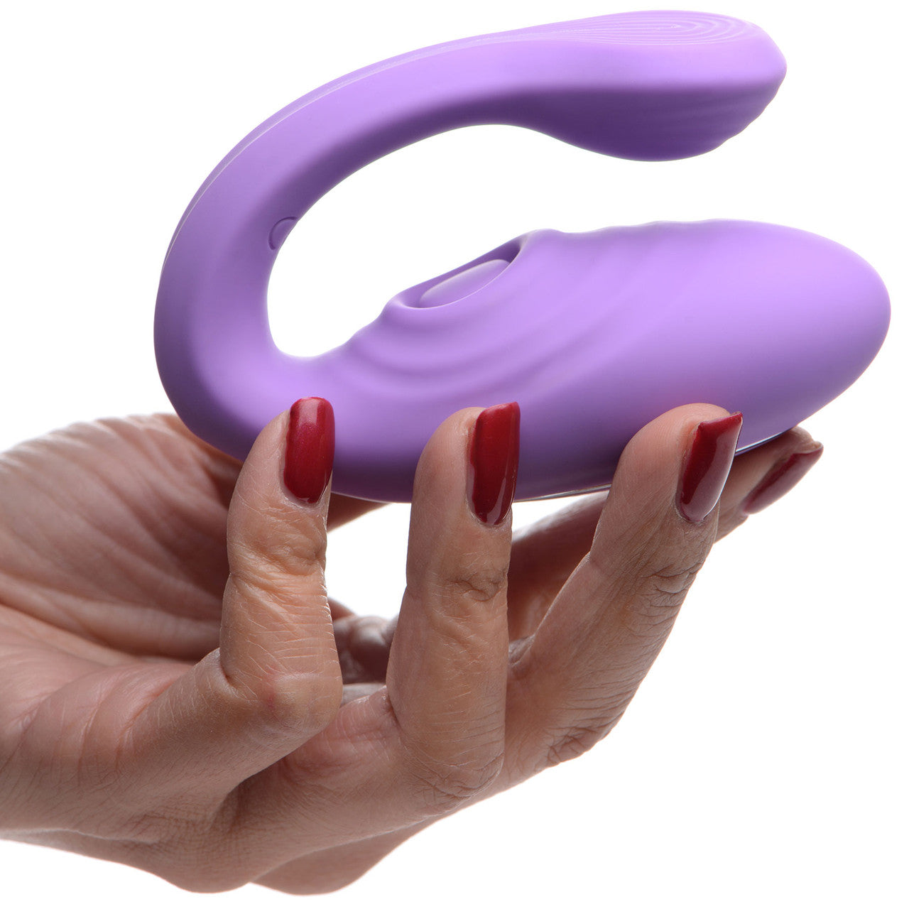 Inmi 7X Pulse Pro Pulsing Silicone Rechargeable Clitoral Stimulator With Remote - Purple