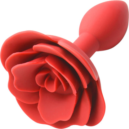 Master Series Booty Bloom Silicone Rose Butt Plug - Small