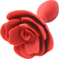 Master Series Booty Bloom Silicone Rose Butt Plug - Small