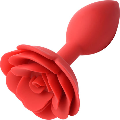 Master Series Booty Bloom Silicone Rose Butt Plug - Large