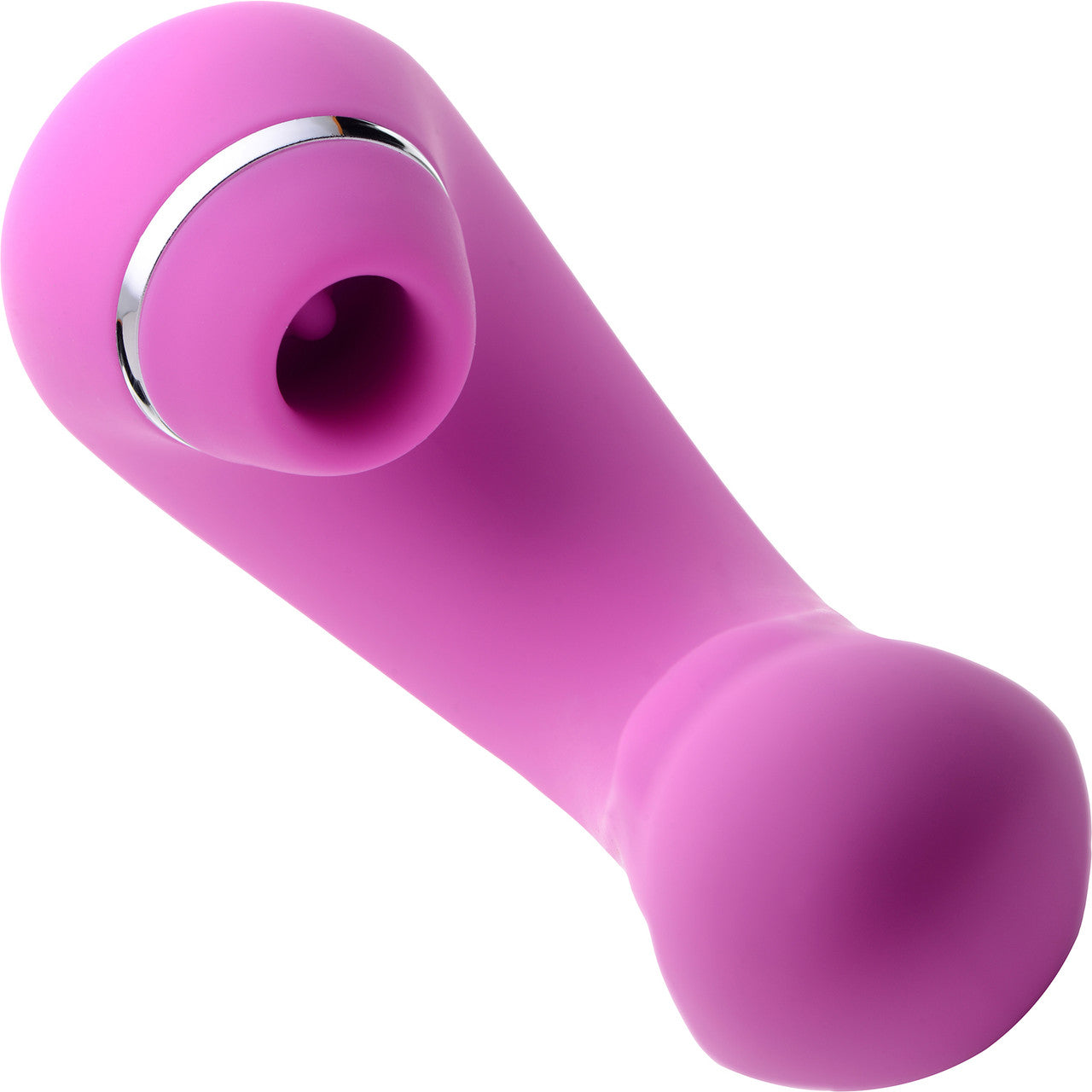 Shegasm 5 Star Silicone G-Spot Tapping Vibrator & Pressure Wave Clitoral Stimulator - Pink