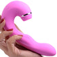 Shegasm 5 Star Silicone G-Spot Tapping Vibrator & Pressure Wave Clitoral Stimulator - Pink