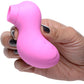 Inmi Shegasm Sucky Ducky Silicone Rechargeable Clitoral Pressure Wave Stimulator - Pink