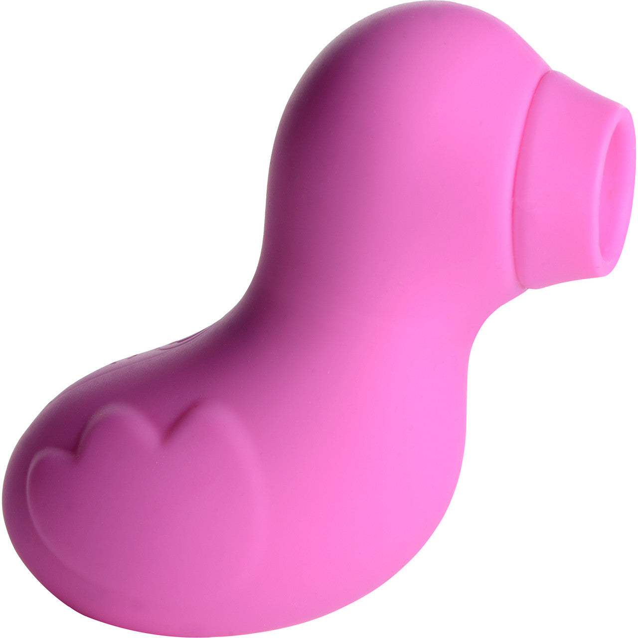 Inmi Shegasm Sucky Ducky Silicone Rechargeable Clitoral Pressure Wave Stimulator - Pink