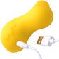 Inmi Shegasm Sucky Ducky Silicone Rechargeable Clitoral Pressure Wave Stimulator - Yellow