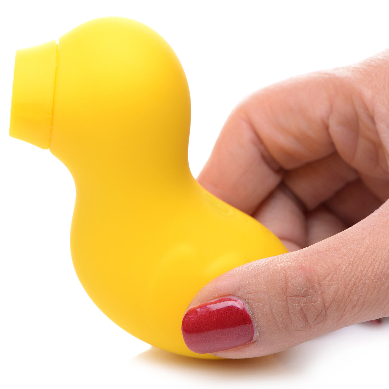 Inmi Shegasm Sucky Ducky Silicone Rechargeable Clitoral Pressure Wave Stimulator - Yellow