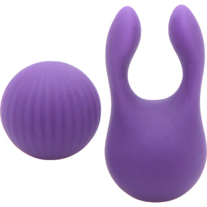 INMI Power Zinger Pro Pulsing G-Spot Pinpoint Silicone Clitoral Vibrator With 2 Attachments