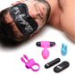 BANG! Birthday Sex Kit With Remote Control Bullet Vibrator, 3 Silicone Attachments & Blindfold