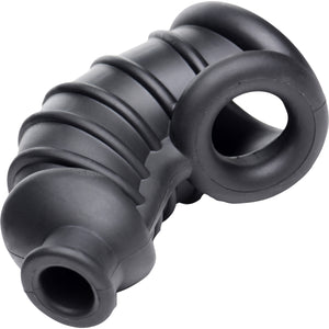 Master Series Dark Chamber Silicone Chastity Cage