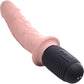 Master Series Power Pounder Vibrating & Thrusting Rechargeable Silicone Dildo With Handle