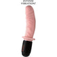 Master Series Power Pounder Vibrating & Thrusting Rechargeable Silicone Dildo With Handle