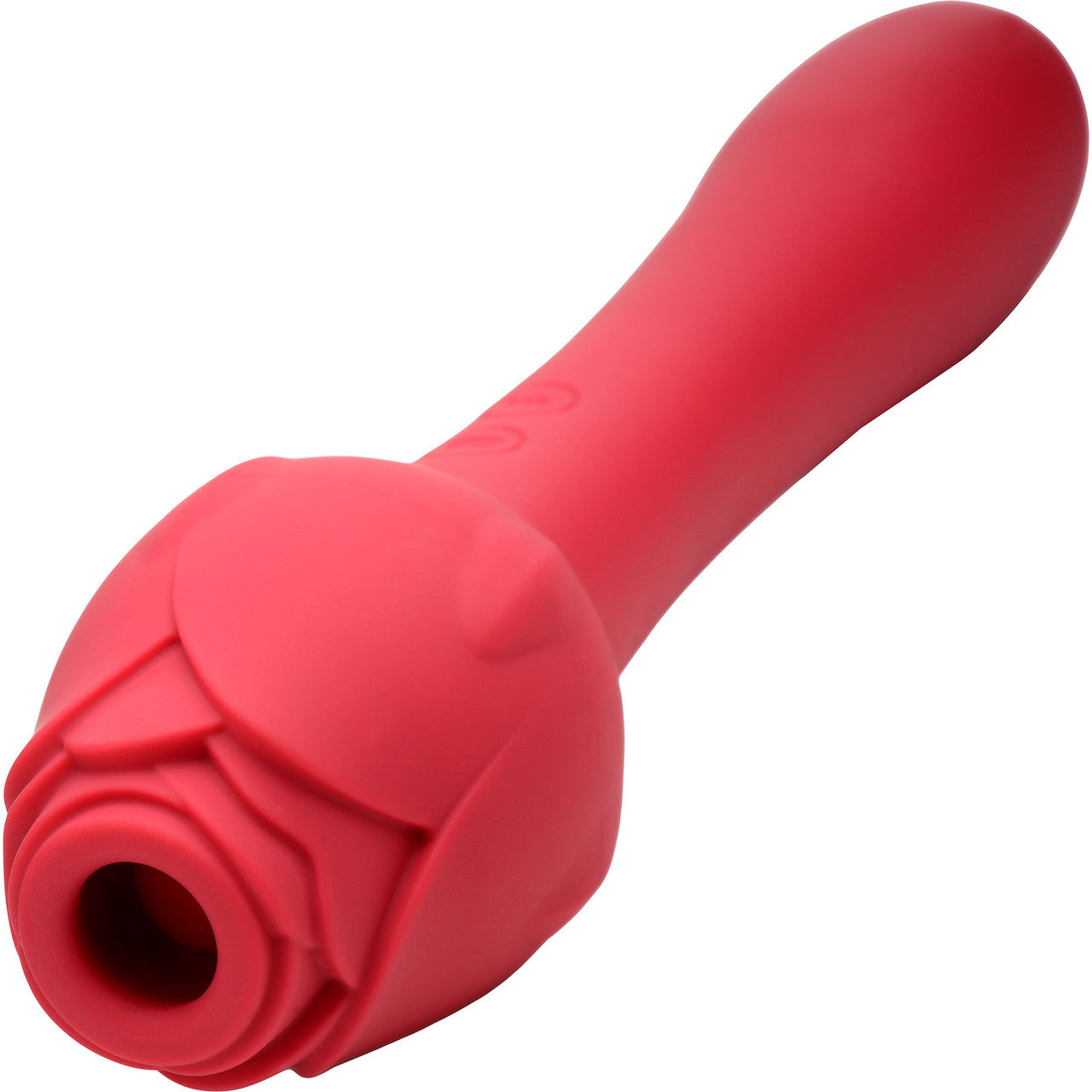 Bloomgasm Suction Rose Silicone Rechargeable Clitoral Pressure Wave Stimulator With Vibration