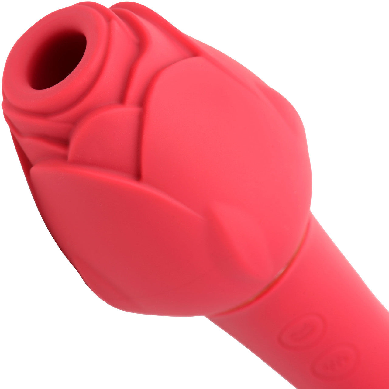 Bloomgasm Suction Rose Silicone Rechargeable Clitoral Pressure Wave Stimulator With Vibration