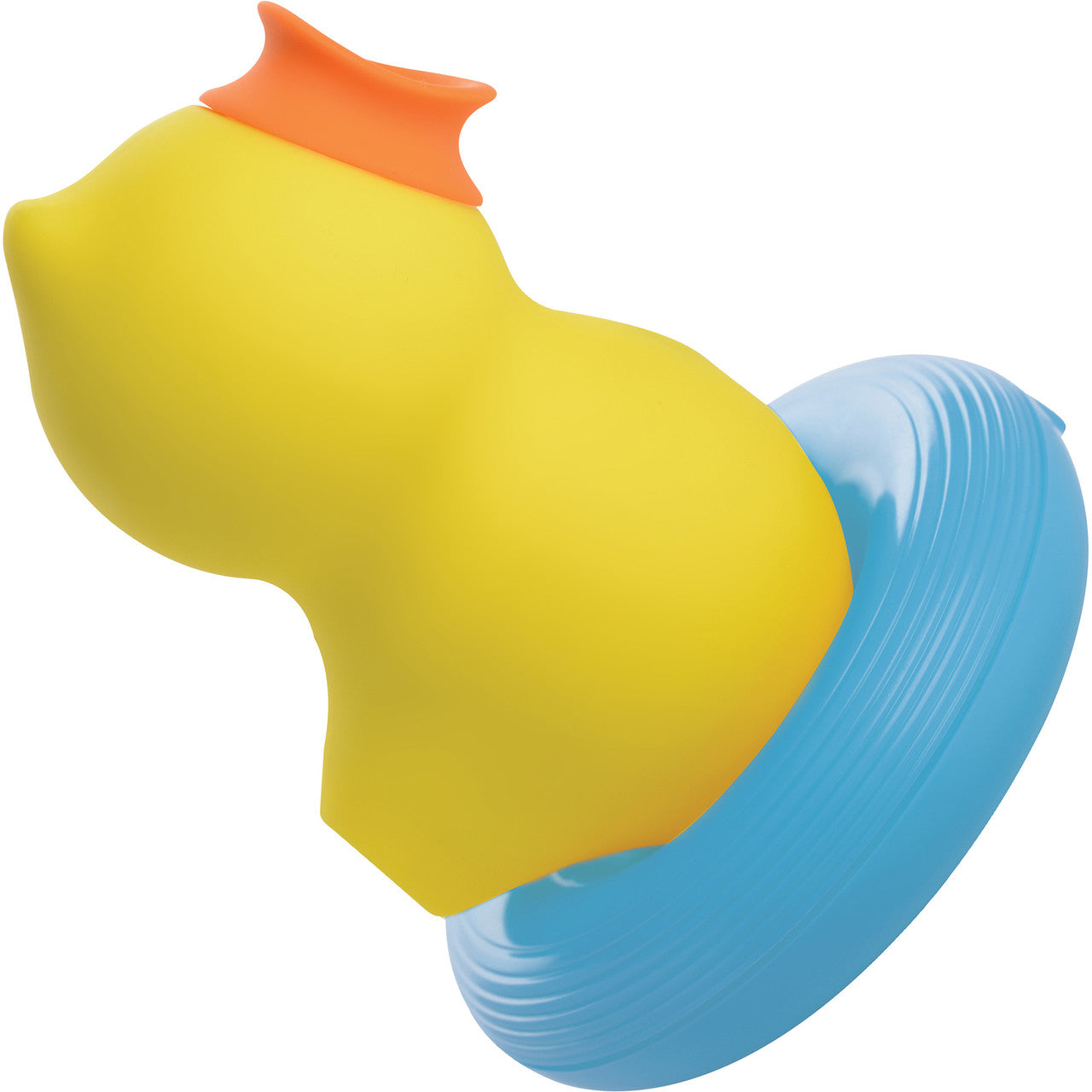 Shegasm Sucky Ducky Deluxe Silicone Rechargeable Licking Clitoral Stimulator With Suction - Yellow