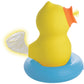 Shegasm Sucky Ducky Deluxe Silicone Rechargeable Licking Clitoral Stimulator With Suction - Yellow