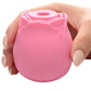 Bloomgasm Wild Rose Rechargeable Clitoral Pressure Wave Stimulator - Pink