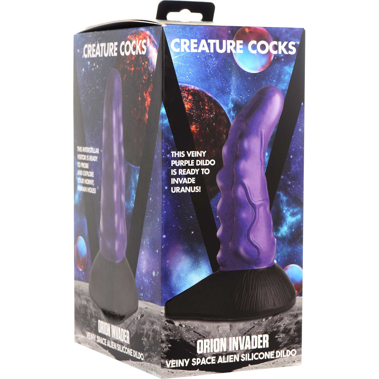 Orion Invader Veiny Space Alien 7.25" Silicone Dildo By Creature Cocks