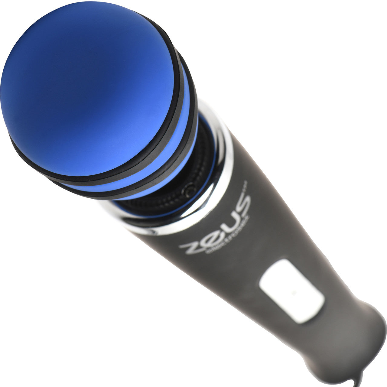 Zeus Electrosex Blue-Arc E-Stim Vibe Wand Silicone Vibrator