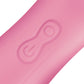 Bloomgasm Passion Petals 10X Air-Stim Silicone Rose Clitoral Stimulator With Insertable Vibrator - Pink