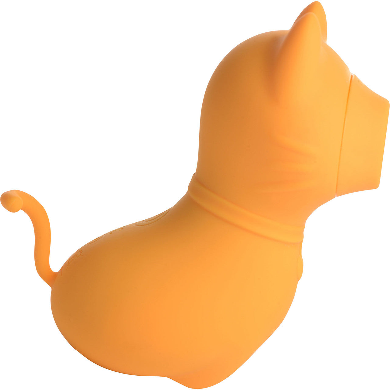 Shegasm Sucky Kitty Silicone Rechargeable Clitoral Pressure Wave Stimulator - Orange