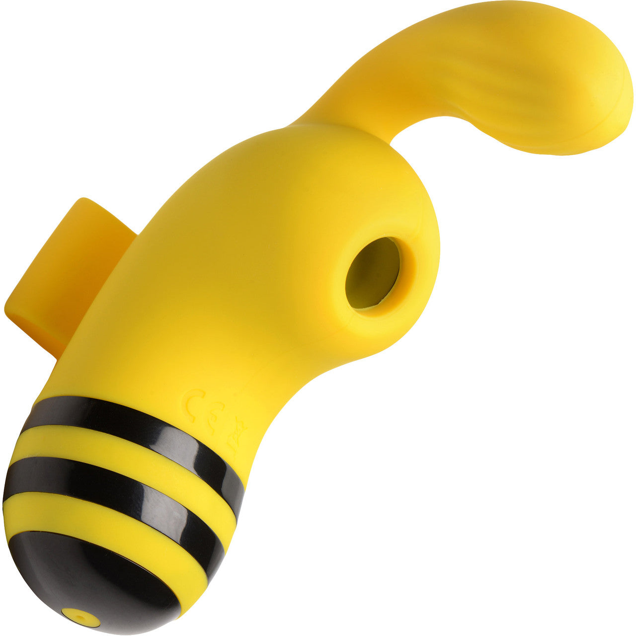 Shegasm Sucky Bee Rechargeable Silicone Clitoral Stimulating Finger Vibrator With Suction