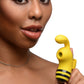 Shegasm Sucky Bee Rechargeable Silicone Clitoral Stimulating Finger Vibrator With Suction