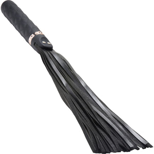 Master Series Vibra-Lasher 9X Rechargeable Silicone Waterproof Vibrator & Flogger