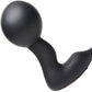 Swell 10X Inflatable Rechargeable Silicone Vibrating Prostate Plug With Cock & Ball Ring & Remote - Black