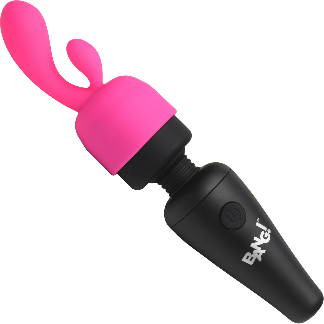 BANG! 10X Rechargeable Mini Wand With 3 Silicone Attachments