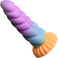 Mystique Unicorn Curvy Bumpy 8.3" Silicone Suction Cup Dildo By Creature Cocks