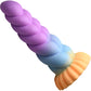 Mystique Unicorn Curvy Bumpy 8.3" Silicone Suction Cup Dildo By Creature Cocks