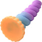 Mystique Unicorn Curvy Bumpy 8.3" Silicone Suction Cup Dildo By Creature Cocks