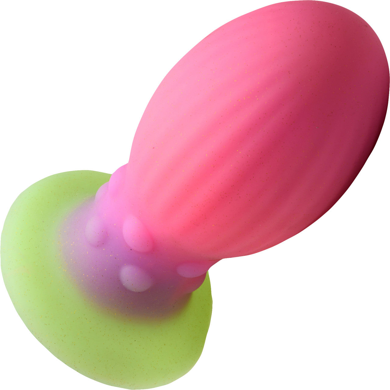 Xeno Egg Glow In The Dark Silicone Egg 6.9" Silicone Suction Cup Dildo By Creature Cocks - XL