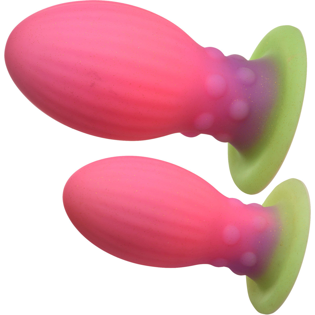 Xeno Egg Glow In The Dark Silicone Egg 6.9" Silicone Suction Cup Dildo By Creature Cocks - XL