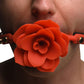 Master Series Blossom Silicone Rose Gag