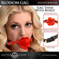 Master Series Blossom Silicone Rose Gag