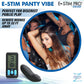Zeus E-Stim Pro Rechargeable Waterproof Silicone Panty Vibe With Remote