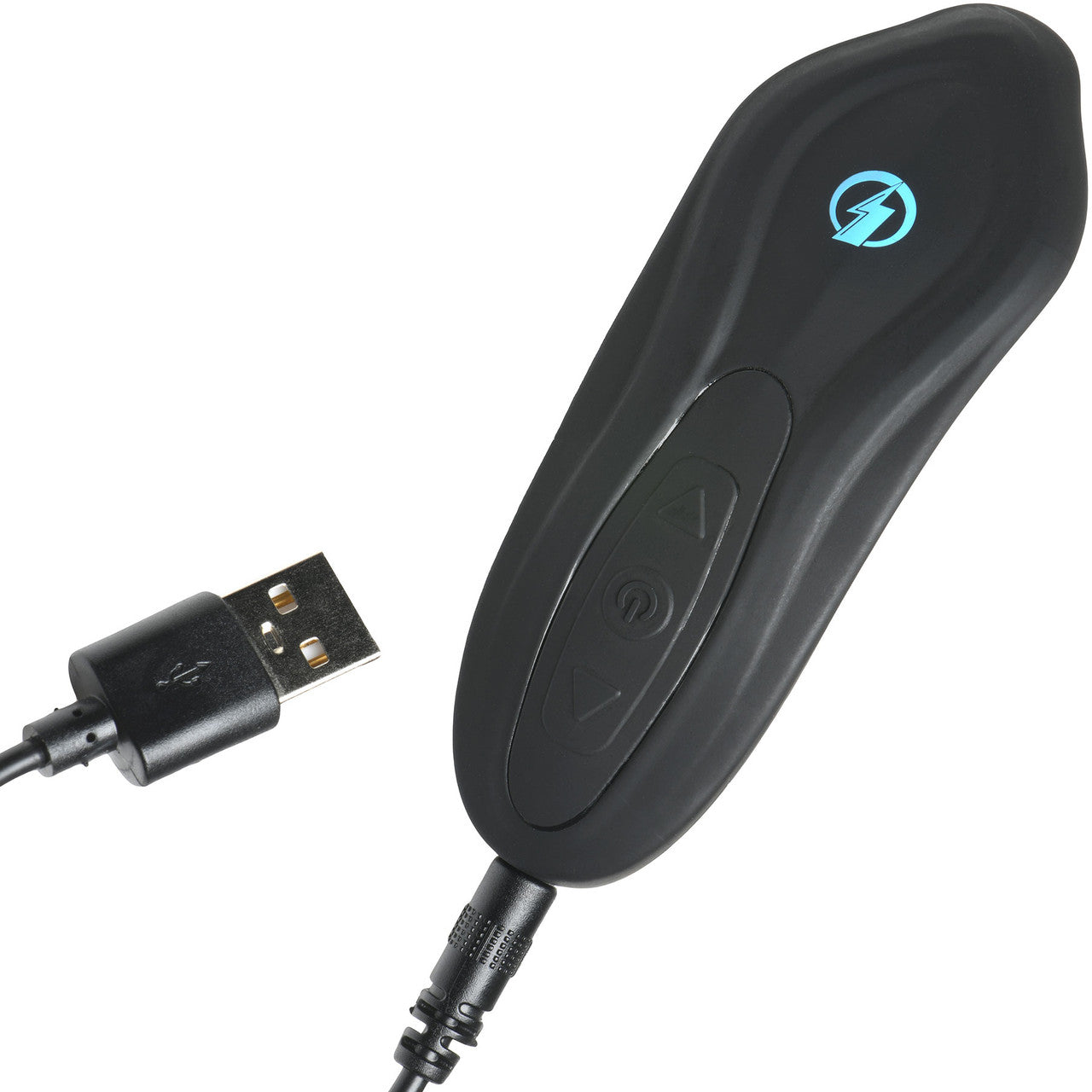 Zeus E-Stim Pro Rechargeable Waterproof Silicone Panty Vibe With Remote