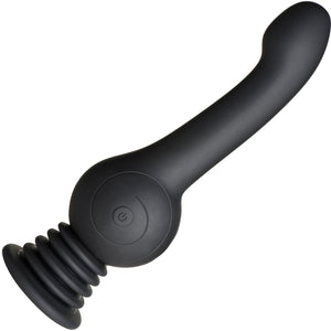 INMI Sex Shaker Shaking Silicone Rechargeable Stimulator - Black