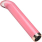 Prisms Vibra-Glass 10X Rechargeable Mini G-Spot Glass Vibrator - Pink