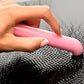 Prisms Vibra-Glass 10X Rechargeable Mini G-Spot Glass Vibrator - Pink