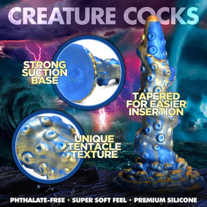 Lord Kraken 8.3" Silicone Suction Cup Dildo By Creature Cocks