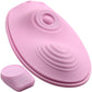 Inmi The Pulse 28X Pulsing & Vibrating Silicone Waterproof Rechargeable Grinder With Remote - Pink