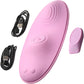 Inmi The Pulse 28X Pulsing & Vibrating Silicone Waterproof Rechargeable Grinder With Remote - Pink