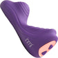 INMI Ride N' Grind 10X Rechargeable Waterproof Silicone Vibrating Grinder With Remote - Purple