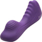 INMI Ride N' Grind 10X Rechargeable Waterproof Silicone Vibrating Grinder With Remote - Purple