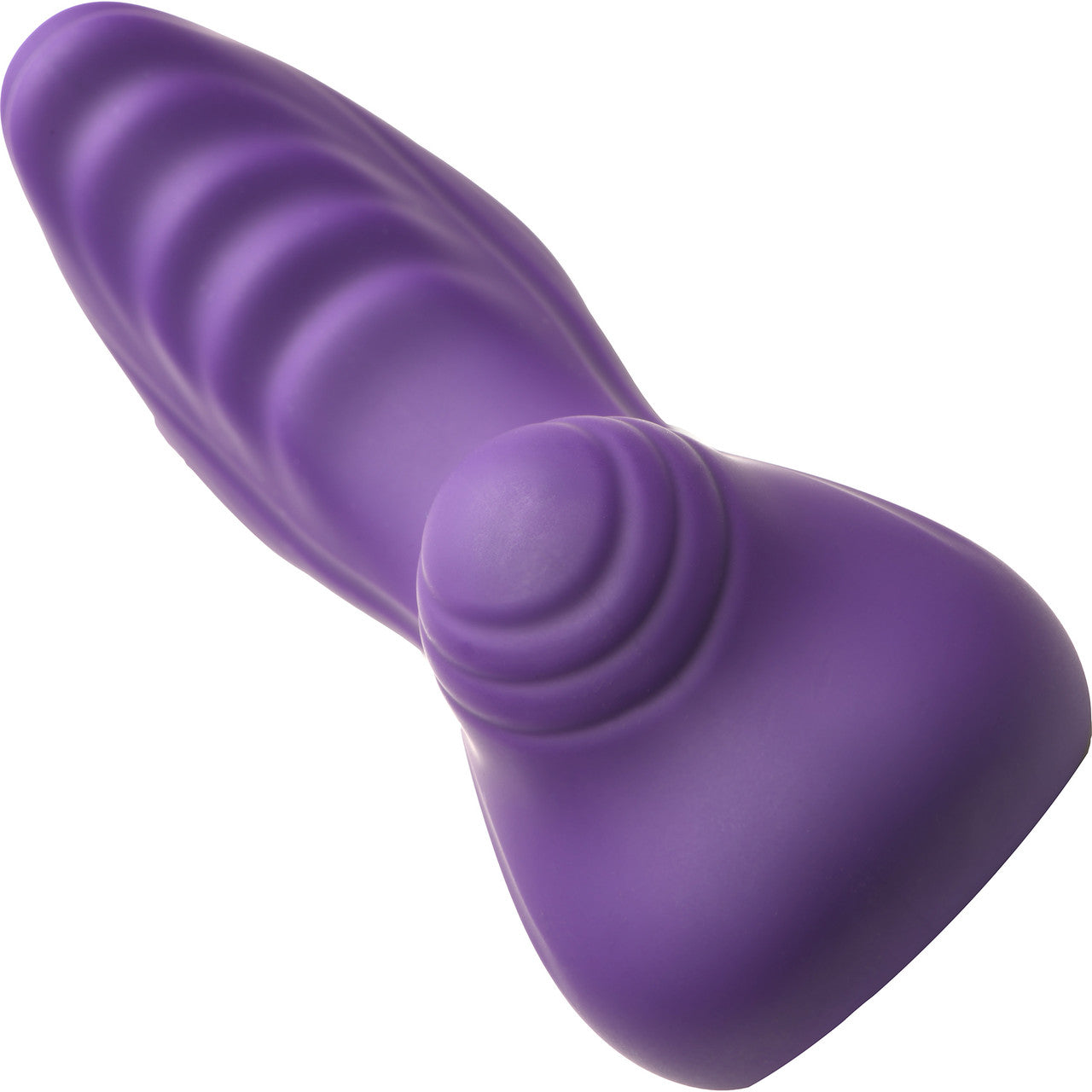 INMI Ride N' Grind 10X Rechargeable Waterproof Silicone Vibrating Grinder With Remote - Purple